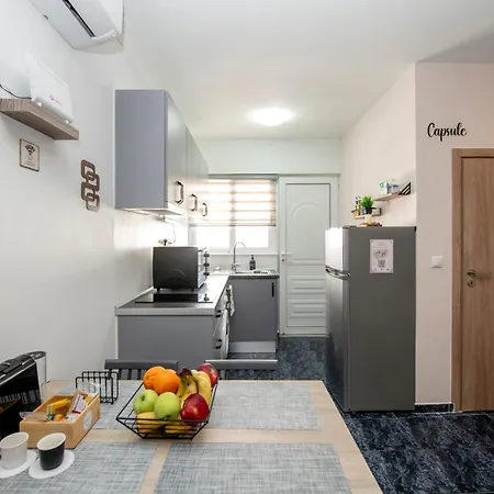 Capsule House - Modern Near Old Town And Apartment Rhodes City