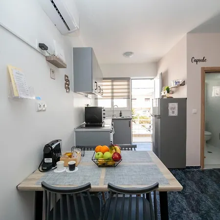 Capsule City House - Modern Apartment Near Rhodes Marina, Old Town And Beach * Rhodes City